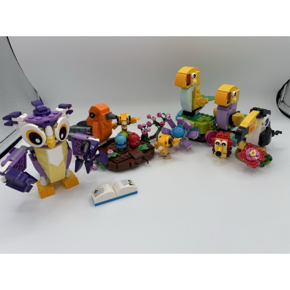 Assembled Lego Sets - Bird Lot 30688 31125‎ 40639 31149